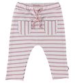 Hust and Claire Trousers - Gill - White/Rose Striped