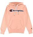 Champion Fashion Sweat  Capuche - Corail av. Logo