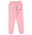 Champion Fashion Jogginghosen - Rosa m. Logo