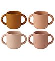 Liewood Becher - 4er-Pack - Silikon - Rosa Mix
