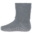 GoBabyGo Chaussettes - Antidrantes - Laine - Gris