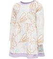 Hummel Dress - hmlOlivia - White w. Print