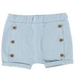 Hust and Claire Shorts - Heja - Light Blue w. Buttons