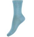 Melton Socks - Aqua Green
