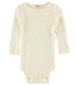 MarMar Romper l/s - Benedikte - Wol - Natural