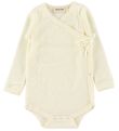 MarMar Wikkelromper l/s - Belita - Wol - Natural