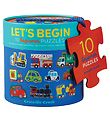 Crocodile Creek Puzzle - 10 pcs. - Vehicles