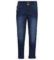 Minymo Broek - Uitrekken Slim Fit - Donkerblauw Denim