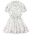 Emporio Armani Dress - Silk - White w. Flowers