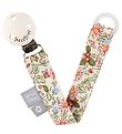 Smallstuff Dummy Clip - Ivory w. Flowers