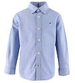 Tommy Hilfiger Shirt - Stretch Oxford - Calm Blue