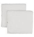 Bibs Muslin Cloths - 2-Pack - 70x70 cm - Ivory