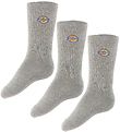 Dickies Socken - 3er-Pack - Valley Grove - Grau Meliert