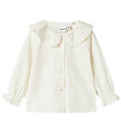 Name It Blouse - NmfOuma - Cloud Dancer