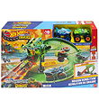 Hot Wheels Cars - Monster Trucks Dragon Destruction Set