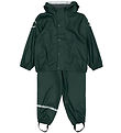 Mikk_Line Regenkleidung m. Träger - PU - Dunkelster Sprouse