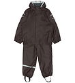 Mikk-Line Regenkleidung m. Träger - PU - Rosine