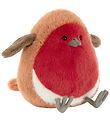 Jellycat Soft Toy - 20x15 cm - Plum Robin