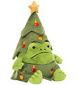 Jellycat Knuffel - 29x18 cm - Kerstboom Ricky Rain Kikker