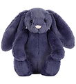Jellycat 봉제인형 - 18x9cm - 수줍은 작은 토끼 - 사파이어 토끼
