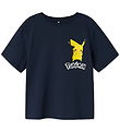 Name It T-Shirt - NkmStu - Pokémon - Navy Blazer