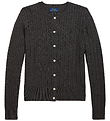 Polo Ralph Lauren Cardigan - Knitted - Cable - Winsor Heather