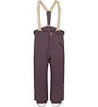 MarMar Ski Pants w. Suspenders - Orla - Deep Plum