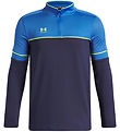 Under Armour Blouse - AU B Challenger - 1/4 Zip - Blue Atlantis