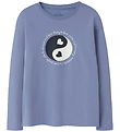 Name It Blouse - NkfVeen - Blue Ice/Ying Yang