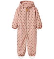 Lil' Atelier Schneeanzug - NmfLasnow10 - AOP - Misty Rose/Cherry