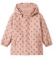 Lil' Atelier Winter Coat - NmfLasnow10 - Misty Rose/Cherry