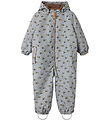 Lil' Atelier Schneeanzug - NmmLasnow10 - AOP - Ultimate Grey/Air