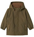 Lil' Atelier Winter Coat - NmmLasnow10 - Solid - Sea Turtle