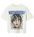 Name It T-shirt - NkfAkara - Wednesday - Cloud Dancer