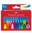 Faber-Castell Waskleuren - Driehoekig - 24 stk - Multi