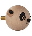 OYOY Wall Hook - 4x4x4 cm - Mini - Panda - Natural