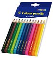 Playbox Colour Pencils - Jumbo - 12 pcs