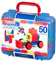 Bristle Blocks Suitcase - 50 pieces - Basic Builder
