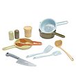 Ensemble de cuisine Dantoy BIO Plastic - 11 Parties - Pastel