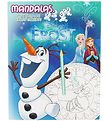 Karrusel Forlag Mlarbok - Mandalas - Frozen - Olaf