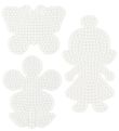 Hama Midi Pegboard - 3 pcs - Flower/Butterfly/Girl