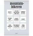 Dialægt Poster - 30x42 - De mountainbiker