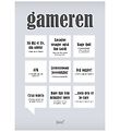 Dialægt Poster - 30x42 - De gamer