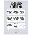Dialægt Poster - 30x42 - The football player