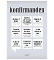 Dialægt Poster - 30x42 - De Bevestiger