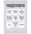 Dialægt Poster - 30x42 - Vuggestuen