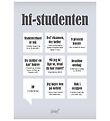 Dialægt Poster - 30x42 - HF-Studenten