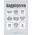 Dialægt Poster - 50x70 - De crèche