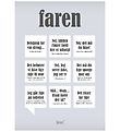 Dialægt Poster - 50x70 - Het gevaar