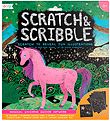 Ooly Scratch and Scribble Set - Magische Einhrner